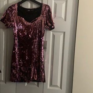 Zara Sequin Dress